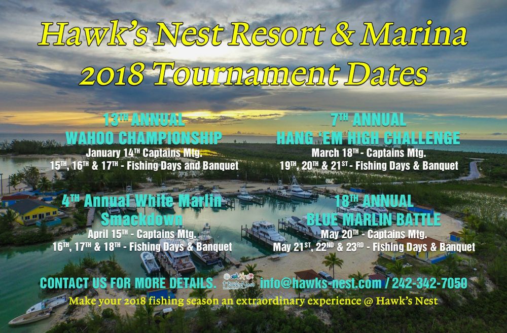4th Annual White Marlin Smackdown Hawk's Nest Resort and Marina